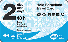 Barcelona Travel Card 48h for Tourists